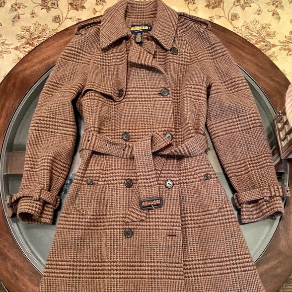 Rugby Ralph Lauren Jackets & Blazers - Ralph Lauren Rugby Sz Small DB Coat Wool & Alpaca